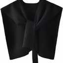 Geyoga Sweater Shawl Wraps for Women Sweater Knitted Knotted Shawls Travel Scarf Cape Shoulder Tops Blouses Fashion Wrap