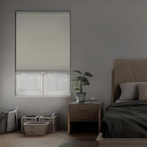 DEZ FURNISHINGS Cordless 1.5" Blackout Cellular Shade, Energy Saver, 40.5" W x 48" H, Alabaster