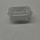 Ikoo Glass Rectangle Borosilicate Glass Food Container Set with Lid 3 PCS