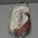 LOVEVOOK Insulated Lunch Bag for Women,Adult Lunch Box for Women,Leakproof Cooler Bag for Office Picnic Hiking Beach,Lunch Tote Bag with Adjustable Shoulder Strap (Medium, Black with Off White with Brown)