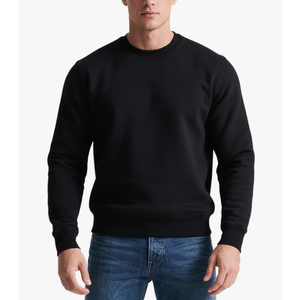 TUVEKE Men's Sweatshirts Soft Long Sleeve Crewneck Sweatshirt Fleece Sweat Shirt Pullover Sweater, Size L