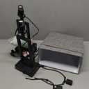 23.5" Touch Control Table Lamps Set of 2, Bedside Lamp with 2 USB Charging Ports & AC Outlet, 3-Way Dimmable Modern Nightstand Lamp for Living Room Bedroom End Table Office(2700K 2 LED Bulbs Included) (Gray)