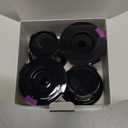 Reusable K Cups for Keurig K Mini, K Express, K Elite, K Classic, K Compact, K Latte, K Duo and All 2.0 & 1.0 Coffee Makers, 4 Pack K Cup Coffee Filters - Black