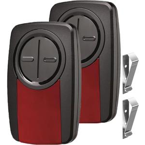 380UT 375UT 375ML Universal Remote Control Replace Liftmaster Garage Opener, Compatible Compatible Linear, Genie,Wayne Dalton Garage Door Openers (Red)