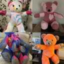 2 x 18in Memory Bear Patterns for Sewing - Memory Bear Bunny Acrylic Template Cutting Ruler Set - Gifts for Christmas Birthday Decorations