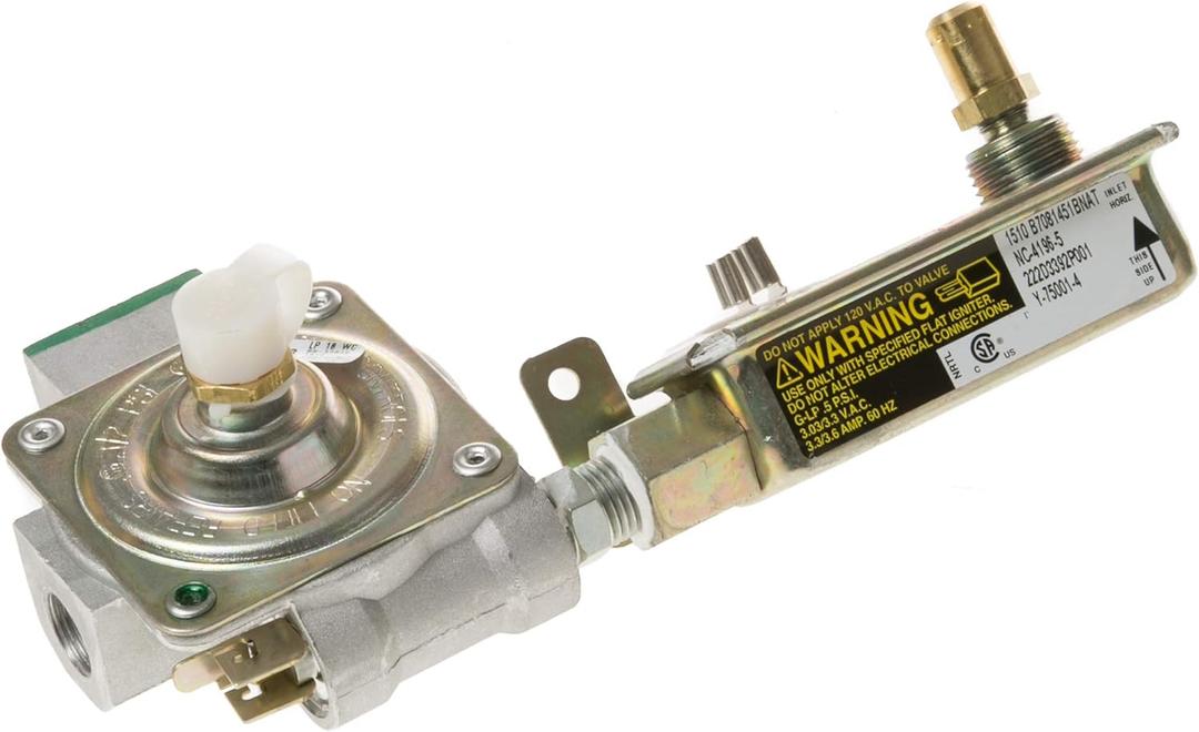 GE WB19K10044 Genuine OEM Valve and Pressure Regulator for GE Gas Range/Stove/Ovens