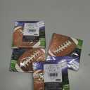 Creative Converting 331930 Football Party Beverage Napkins Brown 4-Pack