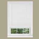 Cordless 1 Inch Window Blinds, Mirrotek Cordless Blinds Light Filtering Mini Blinds (30'' x 64''), White