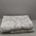 Laura Ashley - King Quilt Set, Cotton Reversible Bedding with Matching Shams, Lightweight Home Decor Ideal for All Seasons (Venetia Grey, King)