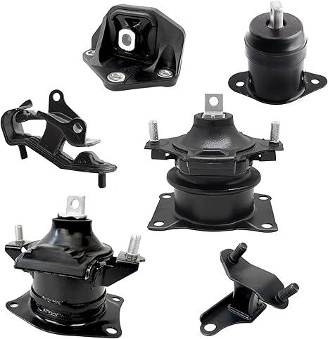 Engine Motor and Transmission Mount Compatible with 2003-2007 Accord LX EX SE 3.0L Automatic Trans - Replaces A4527HY A4526HY A4525 A4544 A4517 A4524