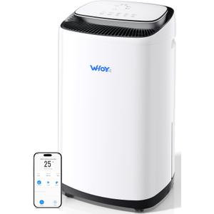5000 Sq.Ft Dehumidifier For Basements 100 Pints, With 2.15 Gallons Water Tank, Darin hose and App Control, Smart Compressor Quiet operation,Ideal for Basement,Bedroom,Living room,Bathrooms