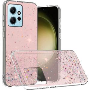 Compatible with Xiaomi Redmi Note 12 4G Case Glitter Clear Green, Phone for Redmi Note 12 4G Case Silicone Transparent Soft TPU Women Girls Shockproof Protective Slim Cover (Pink) Compatible with Xiaomi Redmi Note 12 4G Case Glitter Clear Green, Phone for Redmi Note 12 4G Case Silicone Transparent Soft TPU Women Girls Shockproof Protective Slim Cover (Pink)
