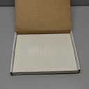 Hamilco Linen Textured Cardstock Paper  8 1/2 x 11" Blank Thick Heavy Weight 80 lb Cover Card Stock for Printer - 50 Pack (Natural)