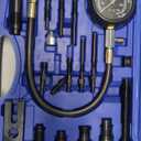 Orion Motor Tech Diesel Engine Compression Tester, 18pc Compression Tester Kit for Diesel Engines, Adjustable Diesel Pressure Tester Kit with Pressure Gauge Spark Glow Plug Injector Adapters