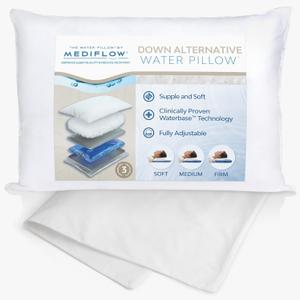 Water Pillow & Cotton Pillow Cover Pack