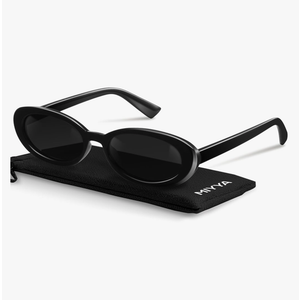 miyya Old Money Polarized Oval Sunglasses – 2025 Edition, UV400 Protection, Feather-Light Fit & Trendy Colors