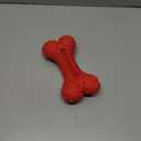 Dog Toys for Aggressive Chewers, Dog Chew Toys for Medium Large Dogs, Durable Natural Rubber Dog Toys with Bacon Flavor, Indestructible Dog Toy, Red