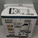 Aeitto Blender with 1500-Watt Motor, 68 Oz Large Capacity Blenders for Kitchen, Professional Countertop Blenders for Ice Crush, Frozen Drinks, Silver