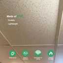 2ft x 4ft Printed Pro Ceiling Tiles - PVC Ceiling Panel 24 x 48in Waterproof, Washable and Fire-Rated - High-Grade PVC to Prevent Breakage-Cover 80 Sq. Ft-Package of 10 Tiles