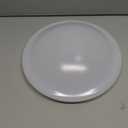 POPETPOP Flush Mount Ceiling Light, Plastic Mushroom Light Shade Replacement, Lamp Dustcovers for Wall Sconce, Chandelier Lamps, Ceiling Lighting Fixtures 22.6cm (27.00X27.00X4.50CM)