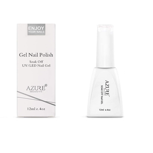 Azure Beauty 12ml Colors Series Gel Polish Long-lasting Soak Off Nail Gel Polish DIY Nail Style Gel Nail Lacquer, Number 10