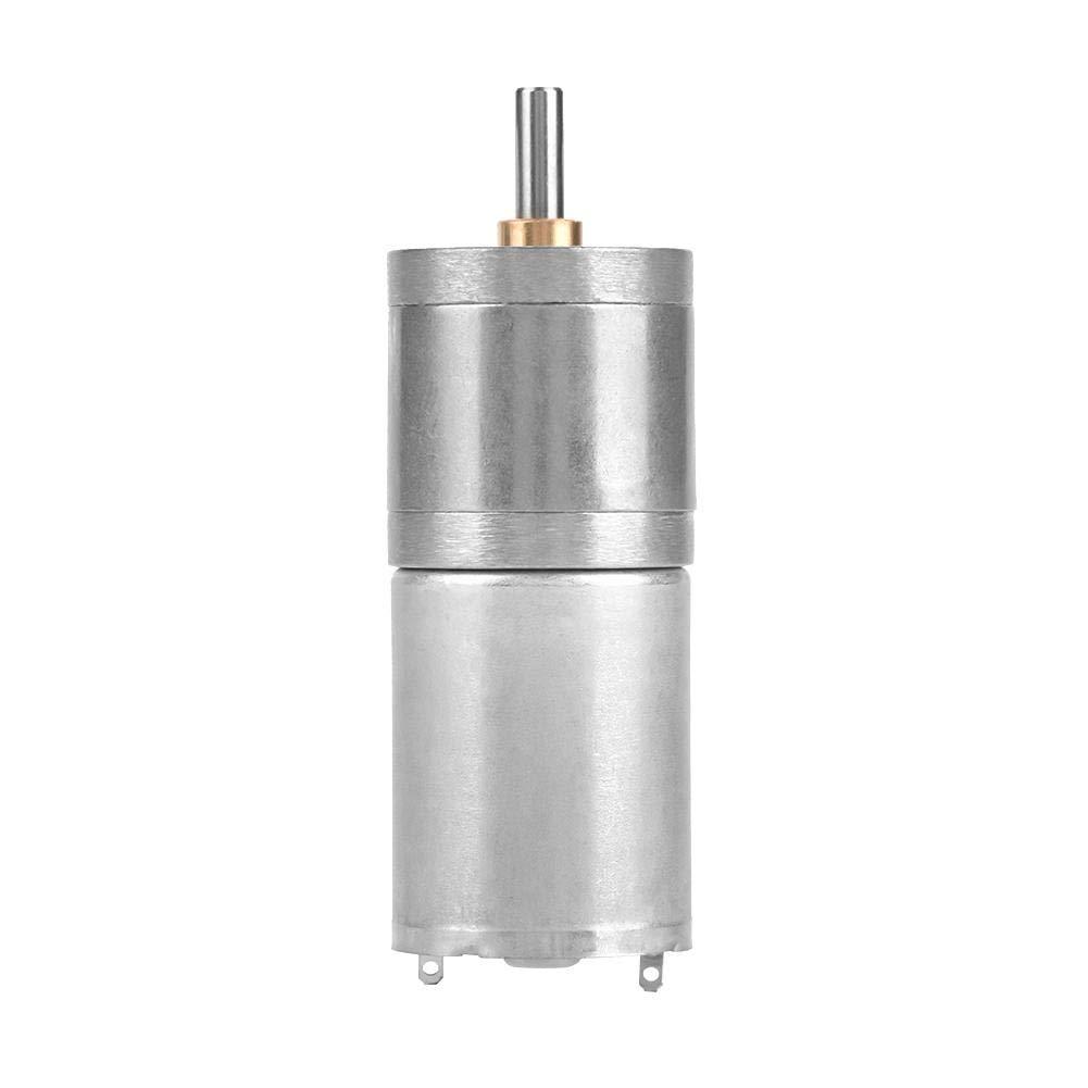 25GA-370 DC 12V Micro Motor Speed Reduction Geared Motor for Electronic Lock Outer Diameter 25 mm/1.0in(200RPM)