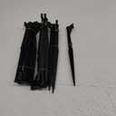 Drip Irrigation Stakes for 1/4 Inch Drip Irrigation Tubing. Drip Line Stakes Suitable for Garden,Flowers,Plants, Vegetables Drip System Parts(25PCS)