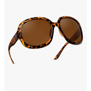 miyya Bug Eye Oversized Polarized Sunglasses Womens, Trendy Retro Sun Glasses for Women 2025, Oversized UV Protection Shades
