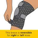 FUTURO Performance Compression Knee Support, Ideal for Everyday Activities, One Size - Black