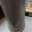 Ubbi Stainless Steel Diaper Pail, Odor Locking, No Special Bag Required, Award-Winning, Registry Must-Have, Taupe