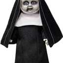 The Nun Dolls Creepy Catholic Halloween Figure Replica Cosplay Prop Horror Washable Doll Outfit