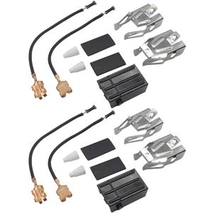 2Sets Universal Range Stove Element Plug Receptacle Block 330031 For Whirlpool Kenmore Electric Stove Range Burner Receptacle Kit AP3075808, PS340571, RR109 5301167733