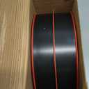 Flexible Race Track Toys for Kids, 15 Ft Flex Tracks Starter Set with Strong Suction Cups - Compatible with Hot Wheels and Diecast 1/64th Cars, Rolls up Portable Race Car Ramp Track (Red Black)