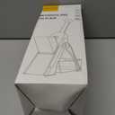 ONCE FOR ALL Upgrade Safe Mandoline Slicer Plus, Adjustable Vegetable Food Chopper Potato Fries French Fry Cutter, Detachable Blade, Kitchen Chopping Artifact, New Kitchen Gift (DarkGray)