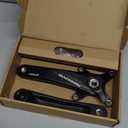 PROWHEEL Bike Crank Arm,Single Speed Square Taper Crankset,One Pair Universal 170MM 175MM Bicycle Forged Alloy 6061 T6 BCD 104MM Bike Crank Arms for Mountain Bike Road Bike