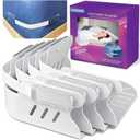 Lock Bed Sheet Holders for Corners  New Upgrade 4Pcs Heavy Duty Bed Sheet Straps with AntiSlip Pads Keep Sheets Firm & Tight, No More Loose Sheets, Easy OneTime Installation for Any Mattress Sizes