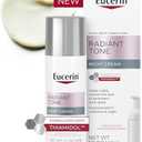 Eucerin Radiant Tone Night Cream, Dark Spot Corrector with Thiamidol, Night Moisturizer for Face Helps Visibly Reduce the Look of Persistent Dark Spots, All Skin Types, 1.7 Oz Bottle