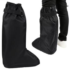 Waterproof Boot Cover for Tall Orthopedic & Medical Walking Boots, Designed for Fracture Boots and CAM Walker Boots, Reusable Non-Slip Shoe Protector for Rain & Snow (Large)