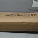Slendor XXL Camping Cot with Mattress, Pillow & Carry Bag, 32" Extra Wide