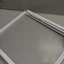 5304508067 Crisper Drawer Cover with Glass Compatible with Frigidaire Crosley Kenmore Refrigerator, Replacement Part 5304508410 5304519462 4583355 AP6230468 PS12071129 EAP12071129