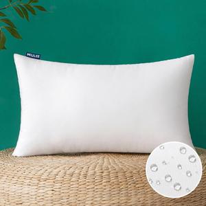MIULEE 12x24 Inch Outdoor Pillow Insert Waterproof Decorative Throw Pillow Insert, Rectangle Garden Pillow Form for Patio Sofa Couch