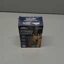 Joiedomi Christmas String Lights Indoor, 100 Count Mini Warm Fairy Light Outdoor, 21.4 FT Decor for Patio Dorm Classroom Bedroom Holiday Wedding Party Garland Birthday Valentines Day, White Wire