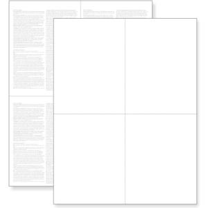 NextDayLabels - W-2 4-Up Employee Tax Forms, Instructions on Back" for 2025, for Laser/Inkjet Printer. Compatible with QuickBooks and Accounting Software ETC. (Pack of 100 Sheets)