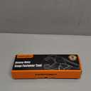 Heavy Duty Snap Fastener Tool, Snap Setter Tool with 100 Sets 4 Color Boat Cover Snaps, Snap Repair Kit, Repairing Boat Covers, Canvas, Fabric, Tarps (Yellow)