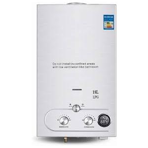 18L Tankless LPG Propane Gas Hot Water Heater Instant Boiler Bathroom Shower Instant Hot Water Heater