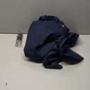 N&Y HOME Extra Long Waffle Weave Shower Curtain with Snap-in Fabric Liner Set, 12 Hooks Included - 71" x 84", Hotel Style, Mesh Top Window, Machine Washable & Water-Repellent - 71x84, Navy Blue