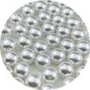 50pcs 20mm Pearl Beads White Round Pearls Acrylic Beads for Jewelry Making DIY Craft Bracelets Necklaces Earrings Vase Fillers Home Wedding Decoration