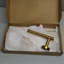 Brushed Gold Bathroom Hardware Set 5 Piece with Towel Racks for Bathroom, SUS304 Stainless Steel Bath Towel Bar Set, 24 Inch Wall Mounted Accessories Kit