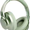 TUINYO Bluetooth Headphones Wireless, Over Ear Stereo Wireless Headset 40H Playtime with deep bass, Soft Memory-Protein Earmuffs, Built-in Mic Wired Mode PC/Cell Phones/TV-White