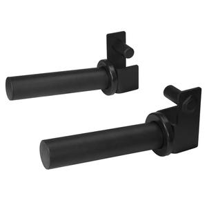 Yes4All Power Rack J-Hooks & Attachments – Heavy Duty Barbell Holders Compatible with 2x2 & 3x3 Power Racks for Home Gym